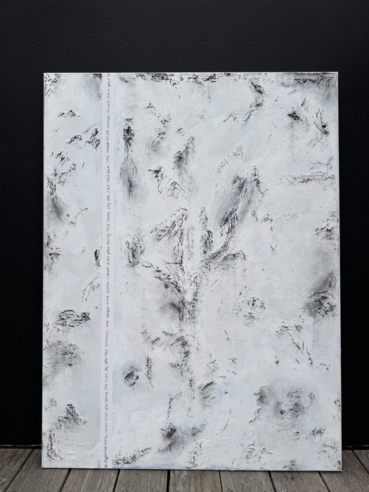 Joy & Sorrow stort maleri 120 x 90 cm – original kunst til væg
